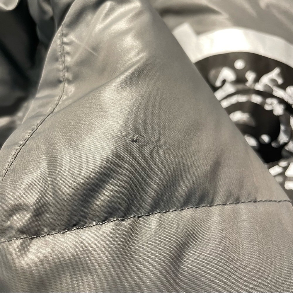 Athleta Grey Down Puffer Jacket - Picture 13 of 16